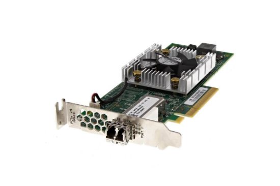 Picture of QLE2660L QLogic 16GB Single Port PCI-E Fibre Channel Host Bus Adapter With Low-Profile Bracket. New Bulk Pack.