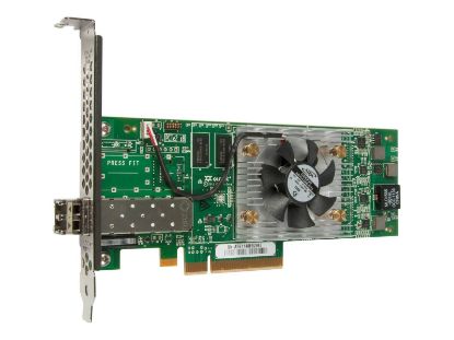 Picture of QLE2670 QLogic 16GB Single Channel PCI-E 3.0 Fibre Channel Host Bus Adapter. New Bulk Pack.
