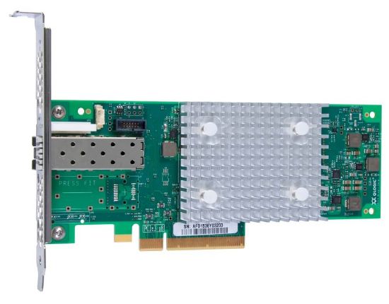 Picture of QLE2740-DEL Dell Sanblade 32GB Single Port PCIE Fiber Channel Host Bus Adapter. New Bulk Pack.