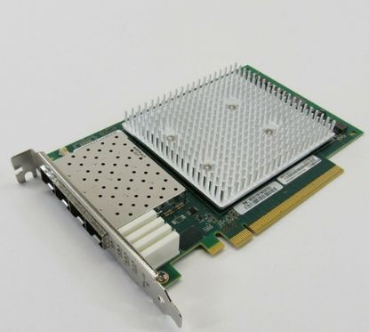 Picture of QLE2764S-DEL Dell 32GB Quad Port Fiber Channel Card Full Height. New Bulk Pack.