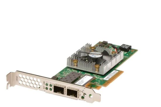 Picture of QLE8262 QLogic 10GB Dual-Port PCI-E X8 CNA Adapter For Poweredge Blade Server. New Bulk Pack.