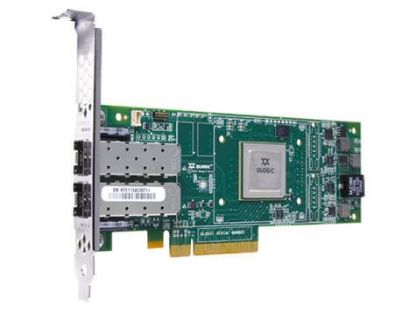 Picture of QLogic QLE2672 Sanblade 16GB Dual Port PCIE Fibre Channel HBA With Both Bracket | Brand New 3 Years Warranty