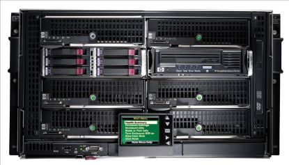 Picture of 696909-B21 HP BLC3000 Platinum Enclosure With 4 AC Power Supplies 6 Fans Rohs Trial IC LIC. Refurbished.