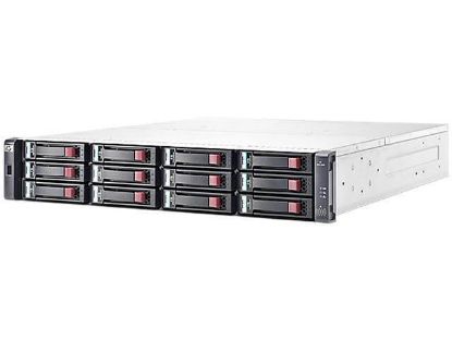 Picture of AJ745A HP 12 Bay Storageworks Modular Smart Array 2212fc Dual Enhanced Controller Hard Drive Array. Refurbished.