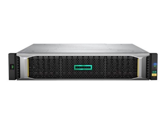 Picture of Q1J01B HPE Modular Smart Array 2050 San Dual Controller SFF Storage Hard Drive Array. Refurbished.