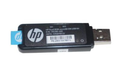 Picture of 741281-001 HP 8GB DUAL MICROSD EM USB KIT. Refurbished.