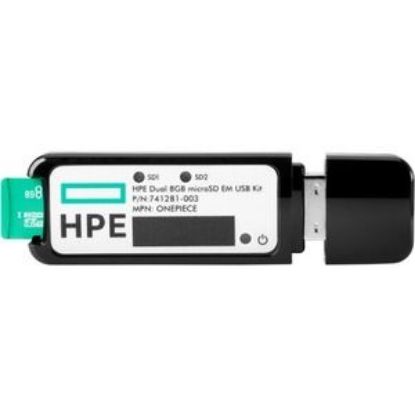 Picture of P21868-B21 HPE 32 GB MICROSD RAID 1 USB BOOT DRIVE. New Bulk Pack.