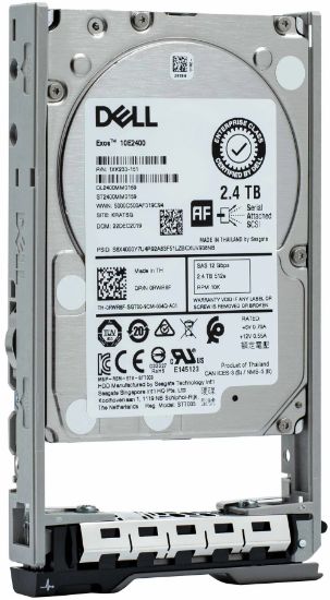 Picture of ​AA890159 Dell Enterprise 2.4TB 10K RPM SAS-12GBPS 256MB 512E 2.5inch HDD For Server. Brand New 2 Years Warranty