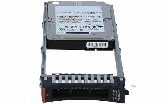 Picture of 00AK202 IBM 600GB SAS 6GBPS 10K RPM 2.5inch SFF Hot Swap Hard Drive With Tray For IBM Storewize V5000. Refurbished.