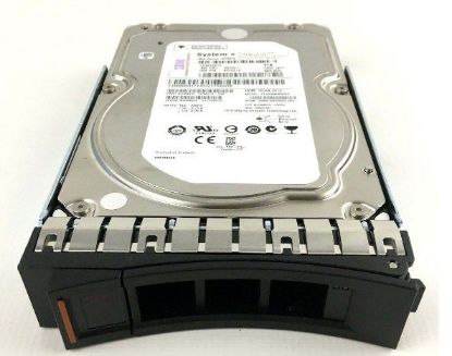 Picture of 00AK211 IBM 4TB 7.2K RPM SAS 6GBPS 3.5Inch Hot Swap Nearline Hard Drive With Tray For IBM Storwize V5000. Refurbished.