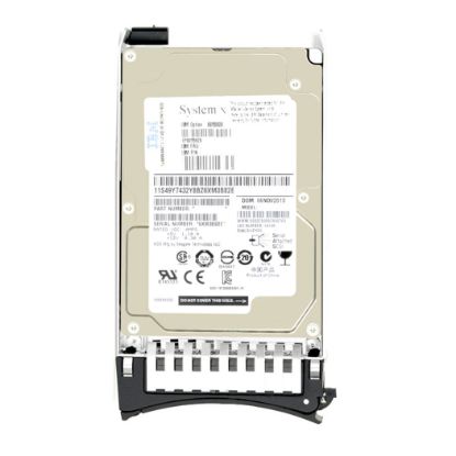 Picture of 00AK375 IBM 600GB 15K RPM 3.5Inch NL SAS 12GBPS Hard Drive With Tray For Storwize V3700. Refurbished.