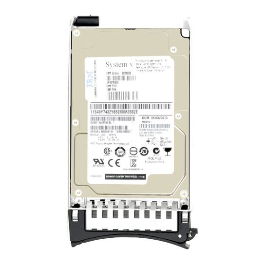 Picture of 00AK375 IBM 600GB 15K RPM 3.5Inch NL SAS 12GBPS Hard Drive With Tray For Storwize V3700. Refurbished.