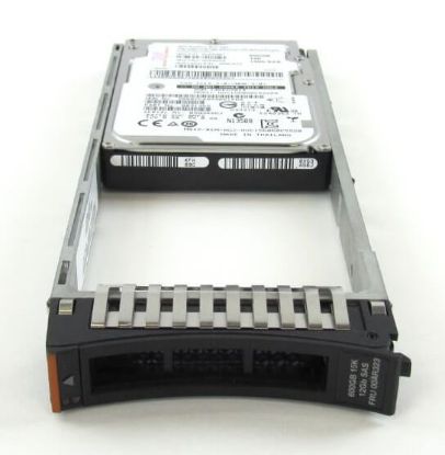 Picture of 00AR323 IBM 600GB 15K RPM SAS 12GBPS 2.5Inch Gen2 Hot Swap Hard Drive With Tray For Storage System V7000. Refurbished.