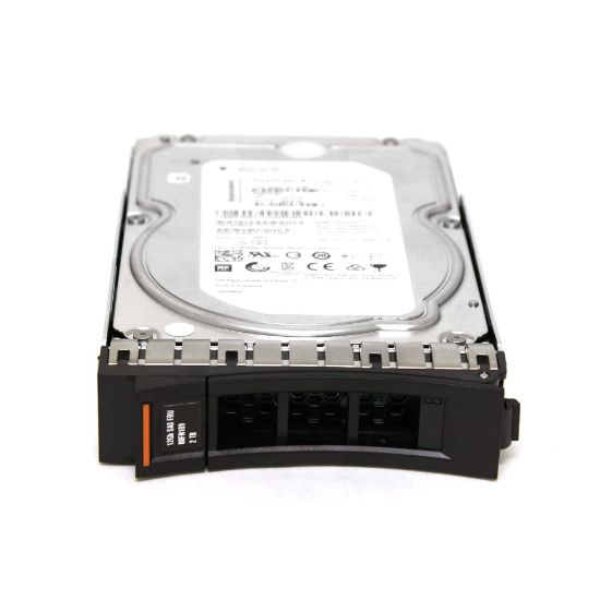 Picture of 00FN190 IBM 2TB 7.2K RPM SAS 12GBPS 3.5Inch Nearline Hot Swap Hard Drive With Tray For G2HS 512E. New Bulk Pack.
