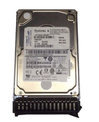 Picture of 00NA295 IBM 600GB 10K RPM SAS 12GBPS Hard Drive | Brand New 3 Years Warranty