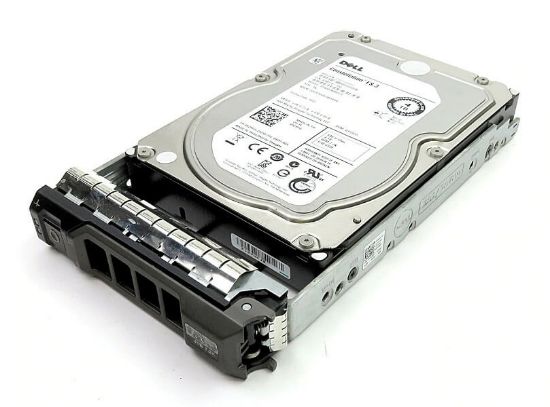 Picture of 0202V7 Dell 4TB 7.2K RPM SAS 6 GBPS Hard Drive With Tray | Refurbished