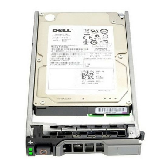 Picture of 02RR9T Dell 900GB 10K RPM 64MB Buffer SAS Hard Drive with Tray | Refurbished