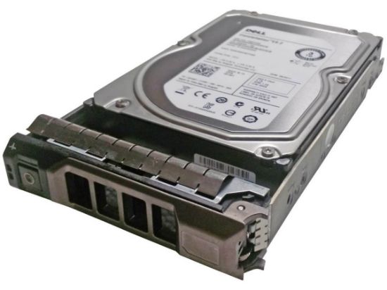 Picture of 055H49 Dell 3TB 7.2K RPM 128MB Buffer SAS 6GBPS Form Factor Hard Drive with Tray | Refurbished