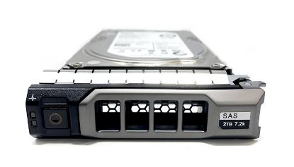 Picture of 09V4DG Dell 2TB 7.2K RPM SAS 6GBPS 16MB Cache 3.5 inch Internal Hard Drive with Tray. Refurbished.