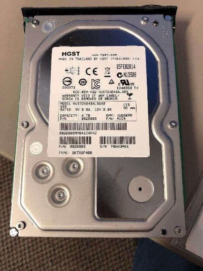 Picture of 0B35915 HGST Ultrastar DC HC310 7K6 4TB 7.2K RPM SAS-12GBPS 256MB Internal Hard Drive | Brand New 3 Years Warranty