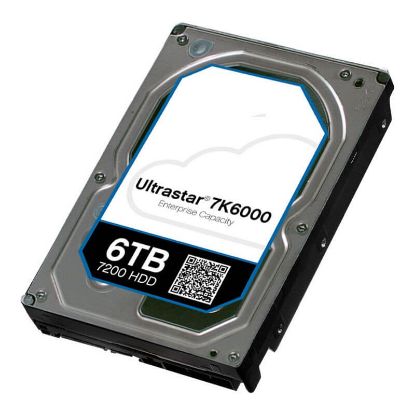 Picture of 0B35946 HGST Ultrastar DC HC310 7K6 6TB 7.2K RPM SATA-6GBPS 256MB Buffer 4KN SE 3.5Inch Internal Hard Drive. New Factory Sealed 5 Years HGST Warranty.