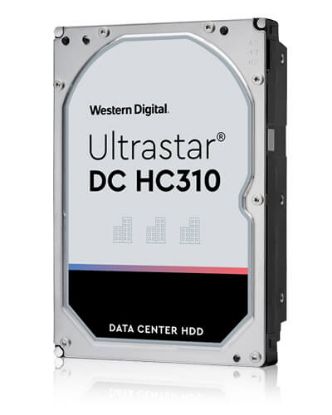 Picture of 0B36040 Western Digital Ultrastar DC HC310 4TB 7.2K RPM SATA-6GBPS 256MB Buffer 512E SE 3.5Inch Internal Hard Drive. New Factory Sealed 3 Years Western Digital Warranty