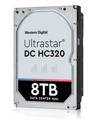 Picture of 0B36418 Western Digital Ultrastar DC HC320 8TB 7.2K RPM SATA-6GBPS 256MB Buffer 512E SE 3.5inch Enterprise Hard Drive | Brand New 5 Years Warranty | Dell OEM