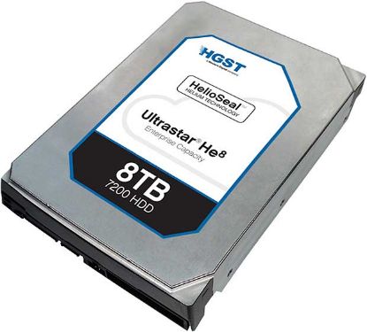Picture of 0F23651 Western Digital Ultrastar 8TB 7.2K RPM SAS-12GBPS 128MB Enterprise HDD | Refurbished