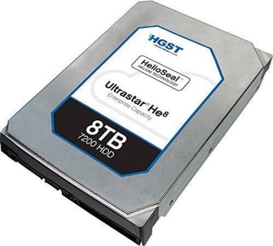 Picture of 0F27356 HGST Ultrastar HE10 8TB 7.2K RPM SAS-12GBPS 256MB Buffer Enterprise Hard Drive | Brand New 5 Years Warranty