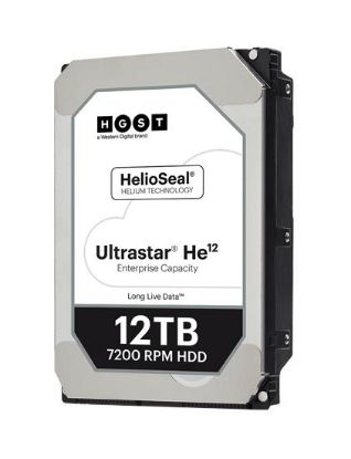 Picture of 0F29592 Hitachi Ultrastar 12TB 7.2KRPM SATA 6GBPS 256MB 3.5inch Hard Drive. New Factory Sealed 5 Years Hitachi Warranty.
