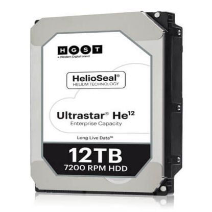 Picture of 0F30144 Western Digital Ultrastar HE12 12TB 7.2K RPM SATA-6GBPS Helium Platform Enterprise Hard Drive | Brand New 3 Years Warranty