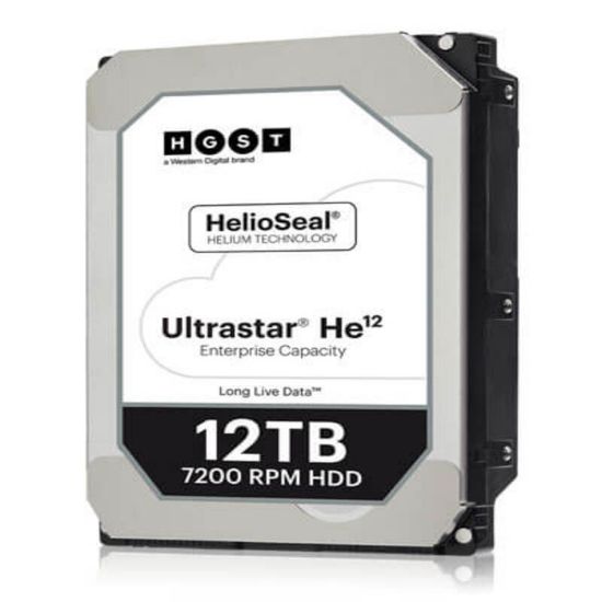 Picture of 0F30144 Western Digital Ultrastar HE12 12TB 7.2K RPM SATA-6GBPS Helium Platform Enterprise Hard Drive | Brand New 3 Years Warranty