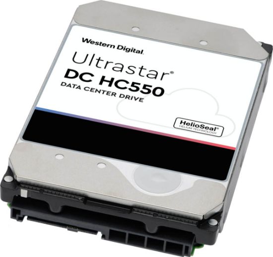 Picture of 0F38353 Western Digital Ultrastar DC HC550 18TB 7.2K RPM SAS-12GBPS 512MB Enterprise Hard Drive | New Factory Sealed 3 Years Western Digital Warranty