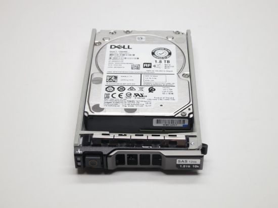Picture of 0J77H Dell 1.8TB 10K RPM SAS-12GBPS 512E 2.5inch Hard Disk Drive With Tray For 13G Server. Brand New.