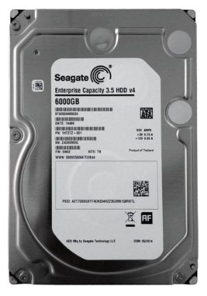 Picture of 1HT27Z-001 Seagate Enterprise V.4 6TB 7.2K RPM SAS 12GBPS Dual Port 128MB Hard Drive | Refurbished