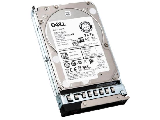 Picture of 1PR1M Dell 2.4TB 10K RPM SAS 12GBPS 512e Cache 256MB 2.5inch SFF Hard Drive. Brand New 2 Years Warranty.