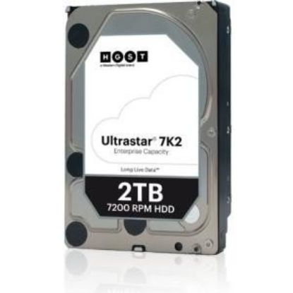 Picture of 1W10002 Western Digital Enterprise 2TB SATA 6GBPS 7.2K 128MB 3.5 Inch Internal Hard Drive. New Factory Sealed 3 Years Western Digital Warranty.