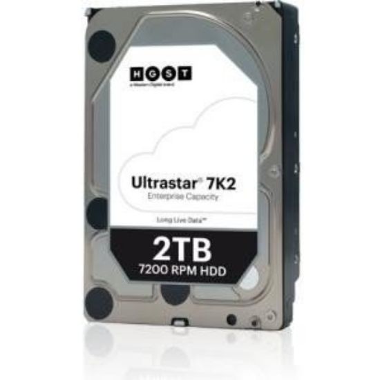 Picture of 1W10002 Western Digital Enterprise 2TB SATA 6GBPS 7.2K 128MB 3.5 Inch Internal Hard Drive. New Factory Sealed 3 Years Western Digital Warranty.