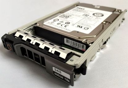 Picture of 342-2051 Dell 600GB 15K RPM SAS 6 GBPS 3.5 Inch Hard Disk Drive In Tray. New Bulk Pack.