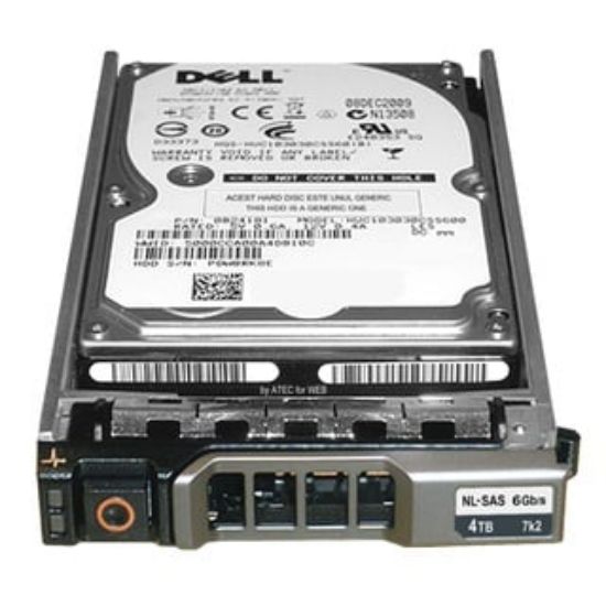 Picture of 342-5298 Dell 4TB 7.2K RPM SAS-6GBPS Hard Disk for Poweredge | Brand New
