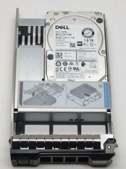 Picture of 400-AGMH Dell 1.8TB 10K RPM SFF SAS-12GBPS Hard Disk Drive | New Bulk Pack