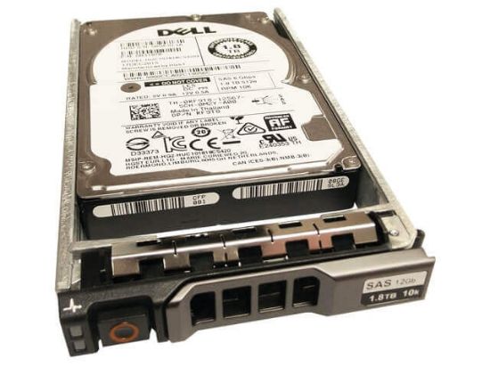 Picture of 400-AGTM Dell 1.8TB 10K RPM SAS-6GBPS 512e Hard Disk Drive With Tray | Brand New