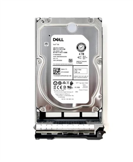 Picture of 400-AHKK Dell 4TB 7.2K RPM SAS 6GBPS Hard Drive | Brand New