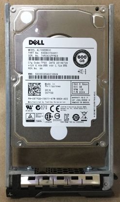 Picture of 400-AJRL Dell 600GB 15K RPM SAS 12GBPS with tray SFF Hard Drive | Refurbished