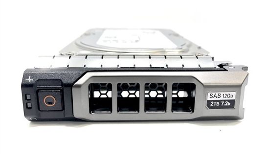 Picture of 400-ALRB Dell 2TB 7.2K RPM SAS 12GBPS Internal Hard Drive | New Bulk Pack