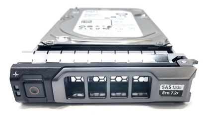 Picture of 400-AMPD Dell 8TB 7.2K RPM SAS 12GBPS 512E Hard Drive | Brand New 2 Years Warranty