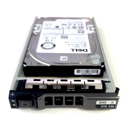 Picture of 400-ANWW Dell 2TB 7.2K RPM SAS 12GBPS Internal Hard Drive | New Bulk Pack