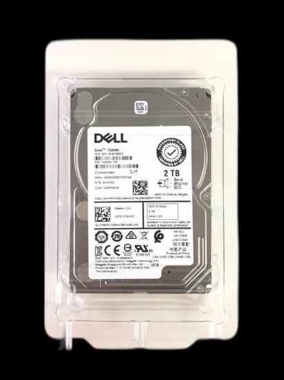 Picture of 400-ATJX Dell 2TB SAS 12GBPS 7.2K RPM 512N LFF Hard Drive | Refurbished