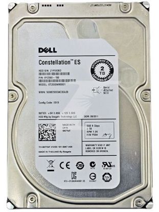 Picture of 400-AUUQ Dell 2TB 7.2K RPM SAS 12GBPS 512N LFF Hard Disk Drive | Refurbished