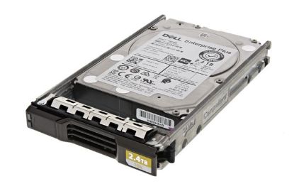 Picture of 400-AYDC Dell 2.4TB 10K RPM SAS 4KN 256MB Buffer 12GBPS 2.5 Inch Internal Hard Drive With Tray. Refurbished.
